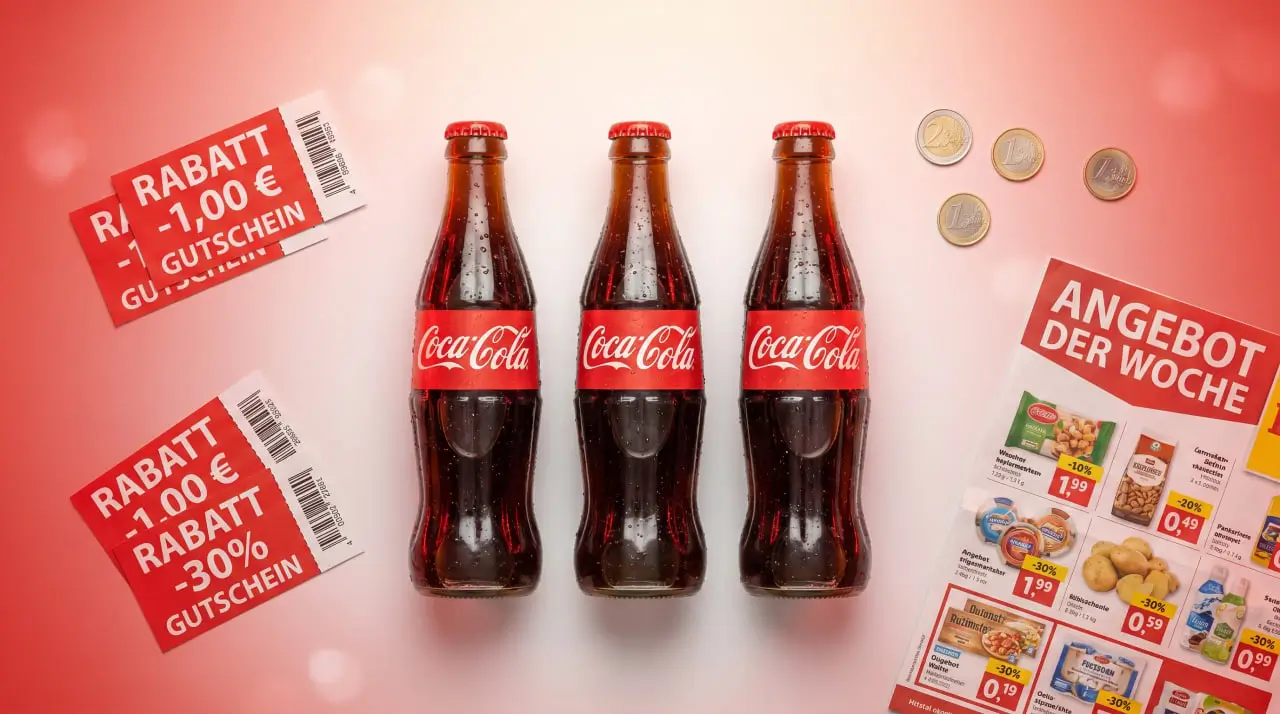 Coca-Cola Coupons, Rabatte und Gutscheine im Vergleich für 2026